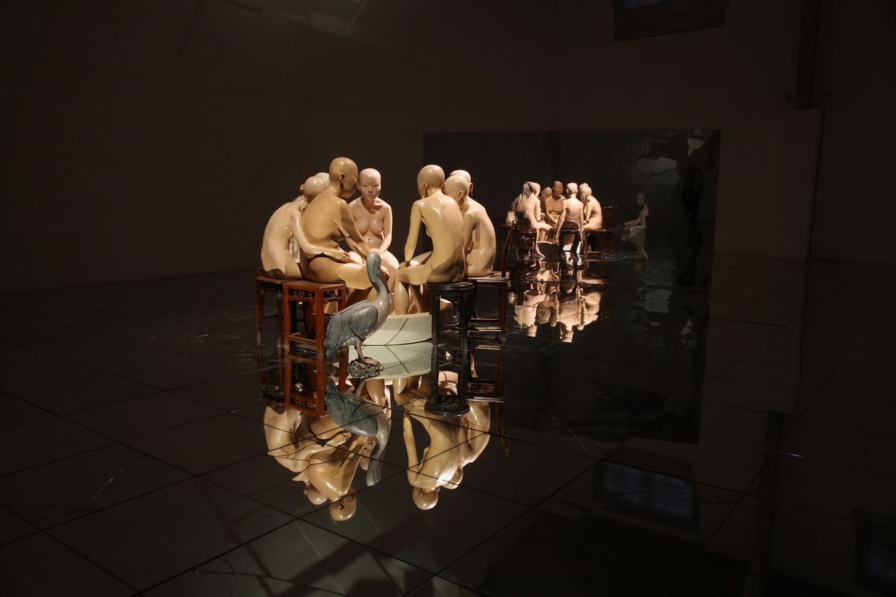 Xiang Jing exhibition, Naked Beyond Skin